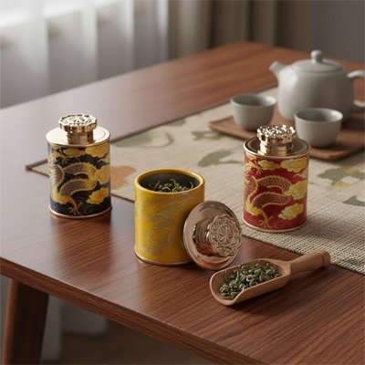 Boite à thé | Élégance Aromatique - Rangement et Organisation