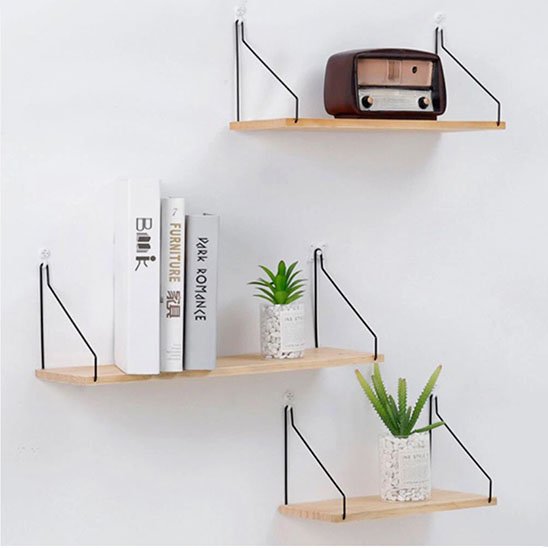 Etagere bois | Naturel Élégance - Rangement et Organisation