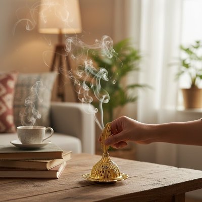 Porte encens | Élégant Support Relaxation - Rangement et Organisation